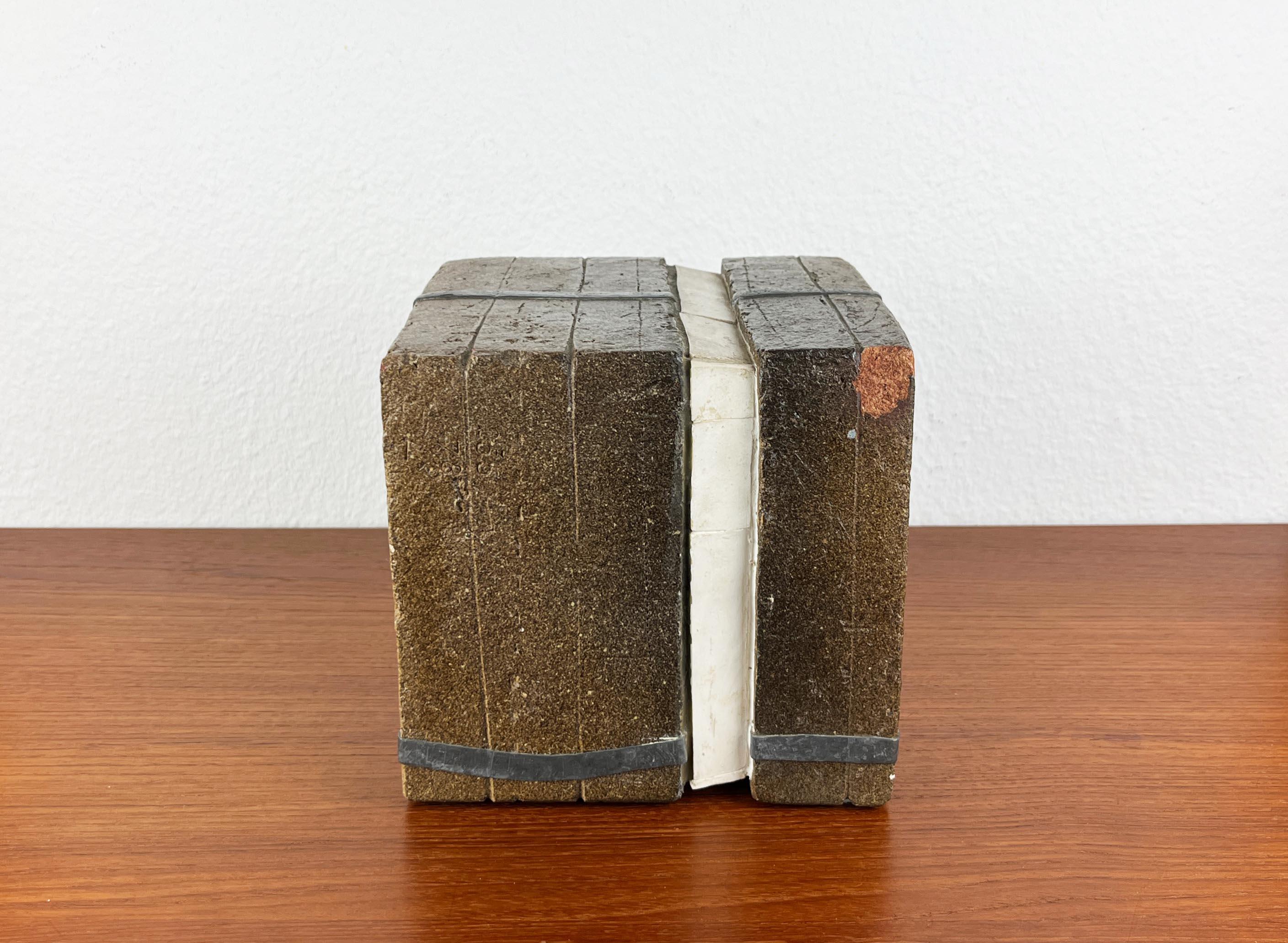 Klaus Lehmann, Brutalist German Studio Pottery Cube Art Sculpture No. 255 78 For Sale 6