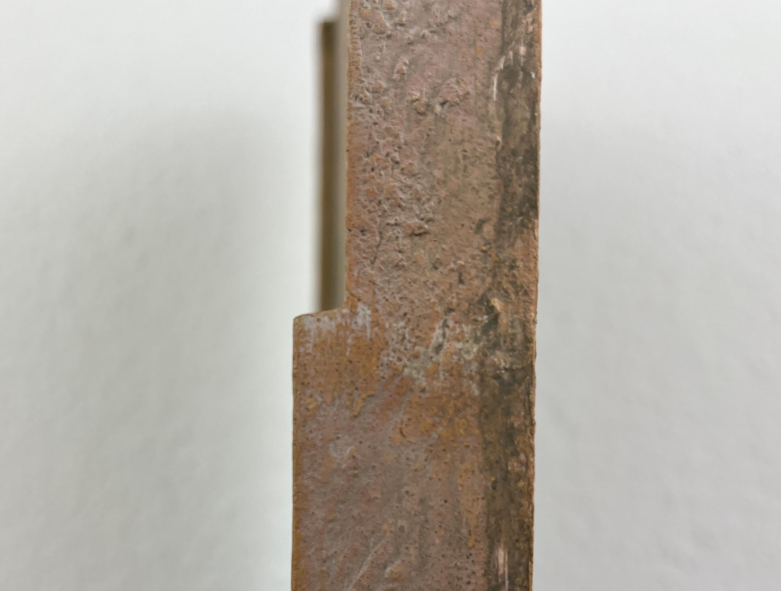 Klaus Lehmann, Postmodern Brutalist German Studio Pottery Art Wall Sculpture en vente 8