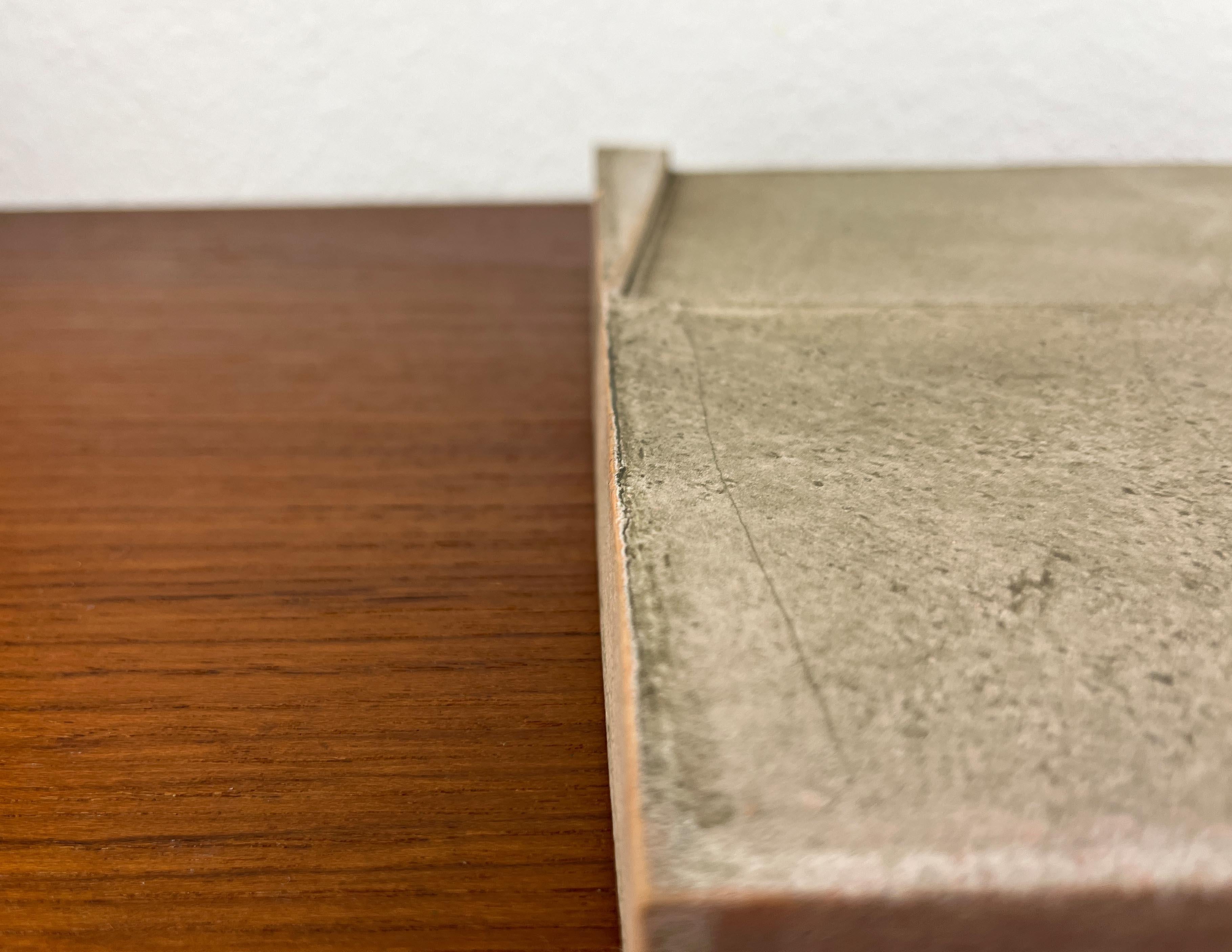Klaus Lehmann, Postmodern Brutalist German Studio Pottery Art Wall Sculpture Bon état - En vente à Hamburg, DE