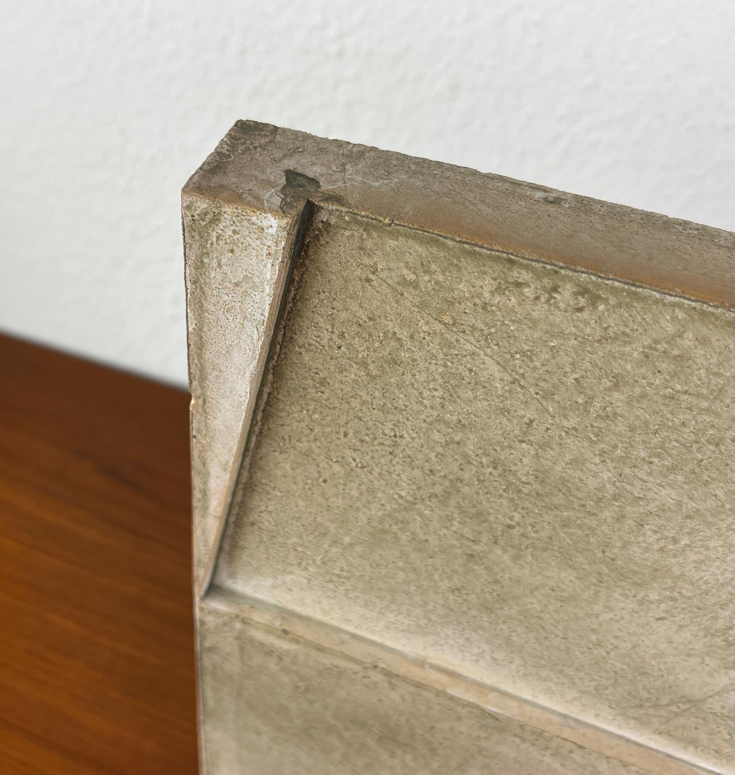 Klaus Lehmann, Postmodern Brutalist German Studio Pottery Art Wall Sculpture en vente 1