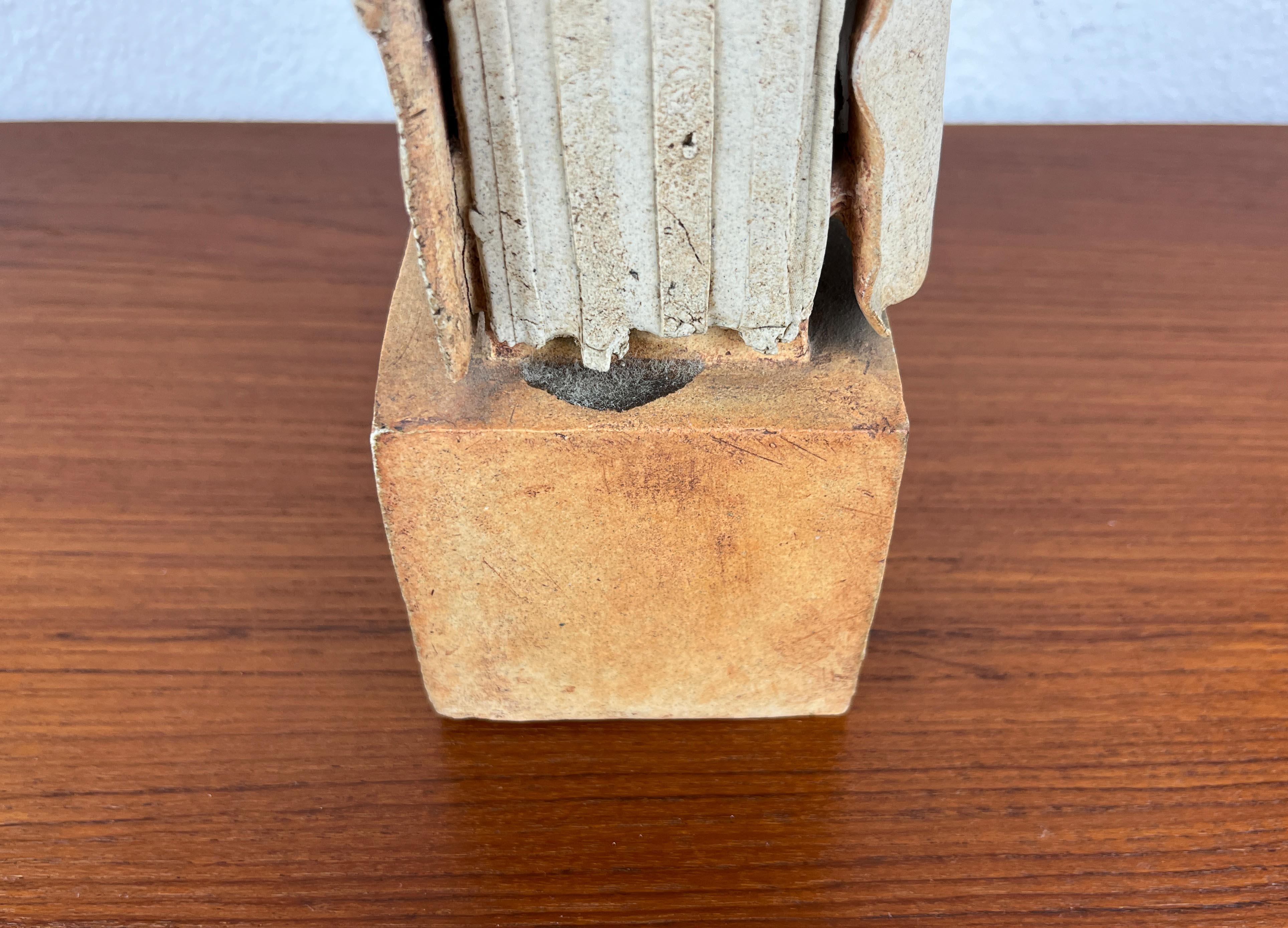 Klaus Lehmann, Studio Pottery tedesco postmoderno, scultura a colonna n. 247 78 in vendita 5