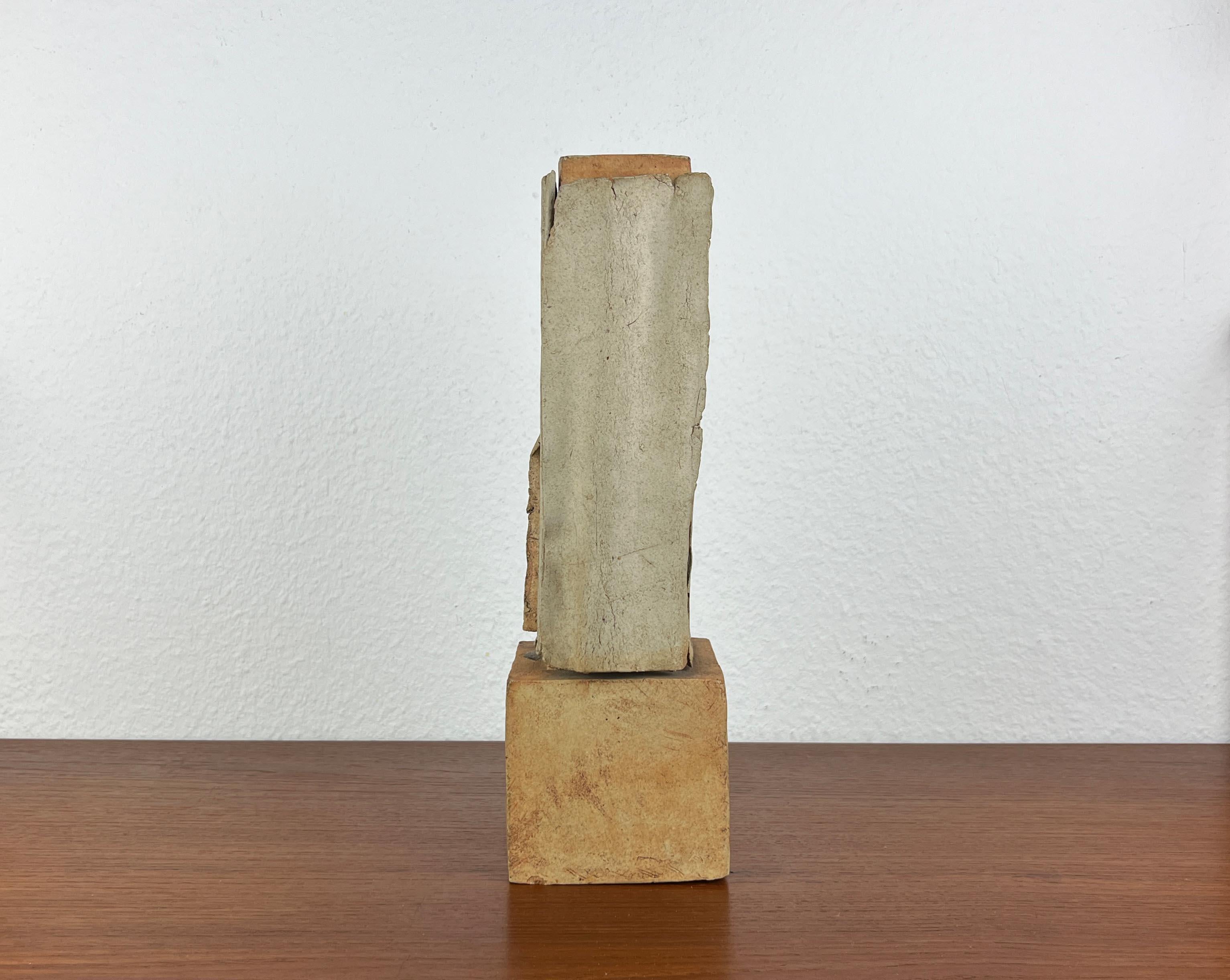 Klaus Lehmann, Studio Pottery tedesco postmoderno, scultura a colonna n. 247 78 in vendita 7