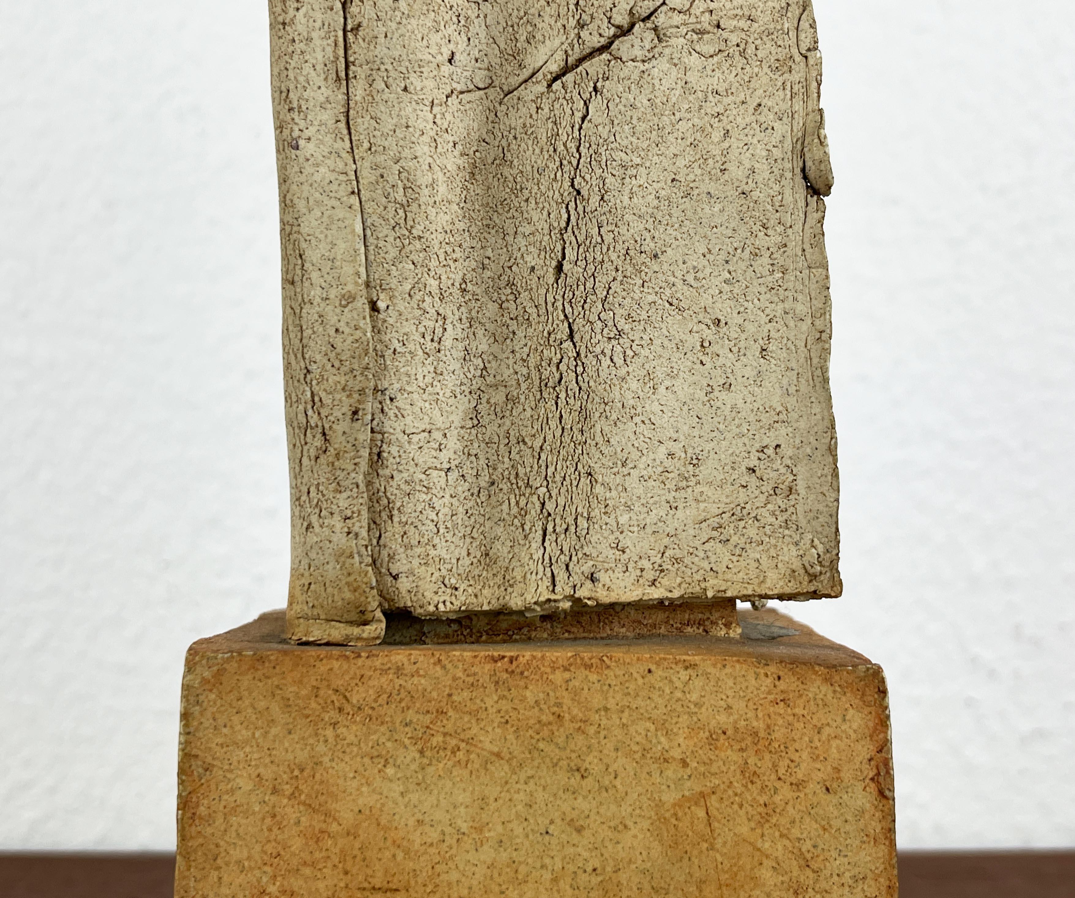 Klaus Lehmann, Studio Pottery tedesco postmoderno, scultura a colonna n. 247 78 in vendita 1