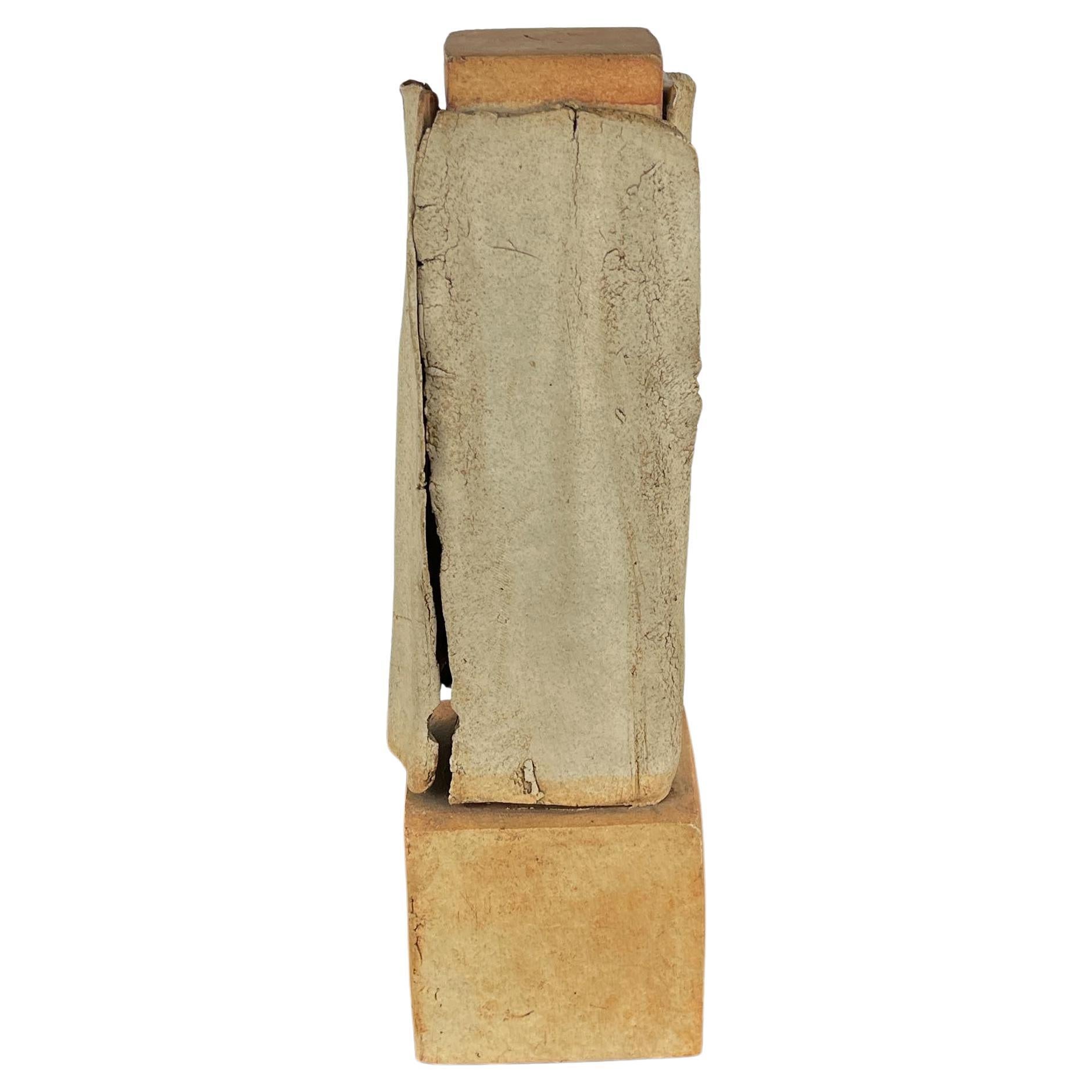 Klaus Lehmann, Postmodern German Studio Pottery Column Art Sculpture No. 247 78