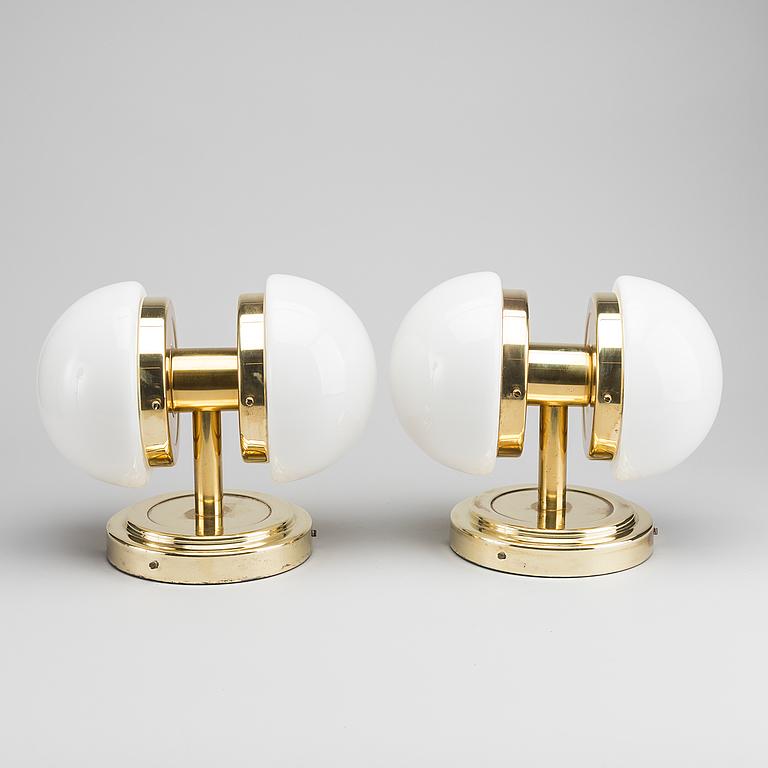 European Klaus Michalik sconces  for Stockman Orno  a pair Model 
