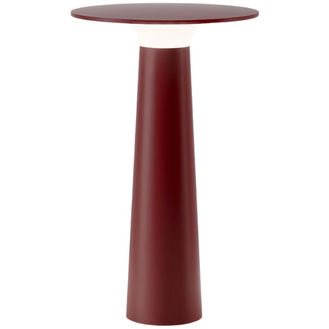 Klaus Nolting 'Lix' Portable Outdoor Aluminum Table Lamp in Black for Ip44de For Sale 2
