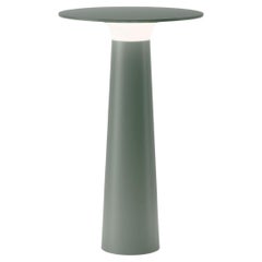 Klaus Nolting 'Lix' Portable Outdoor Aluminum Table Lamp in Sage for IP44de
