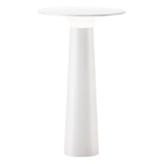 Klaus Nolting 'Lix' Portable Outdoor Aluminum Table Lamp in White for IP44de