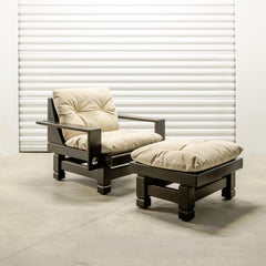 Klaus Rausch  Lounge Chair + Ottoman