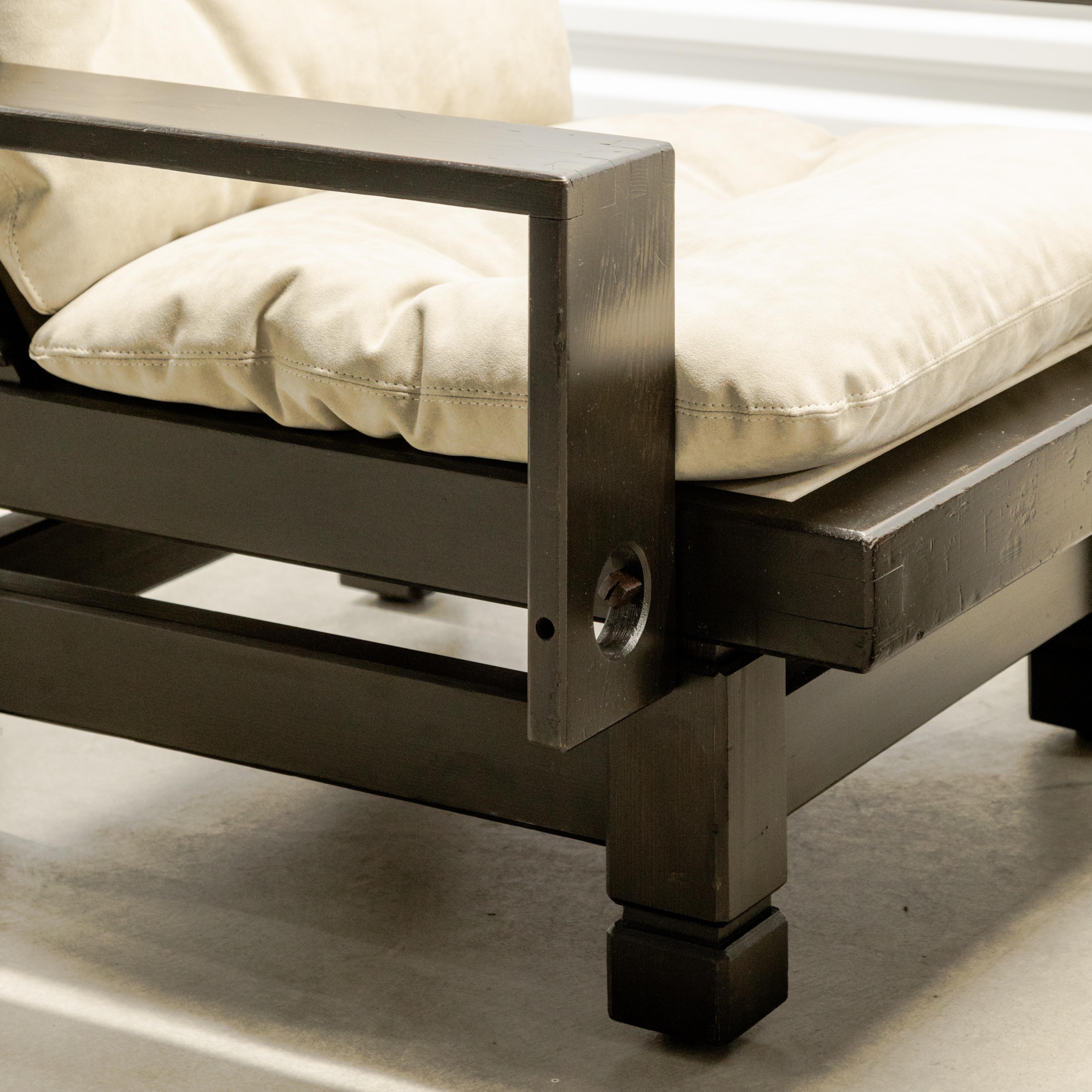 Fin du 20e siècle Klaus Rausch  Chaise longue + Ottoman en vente
