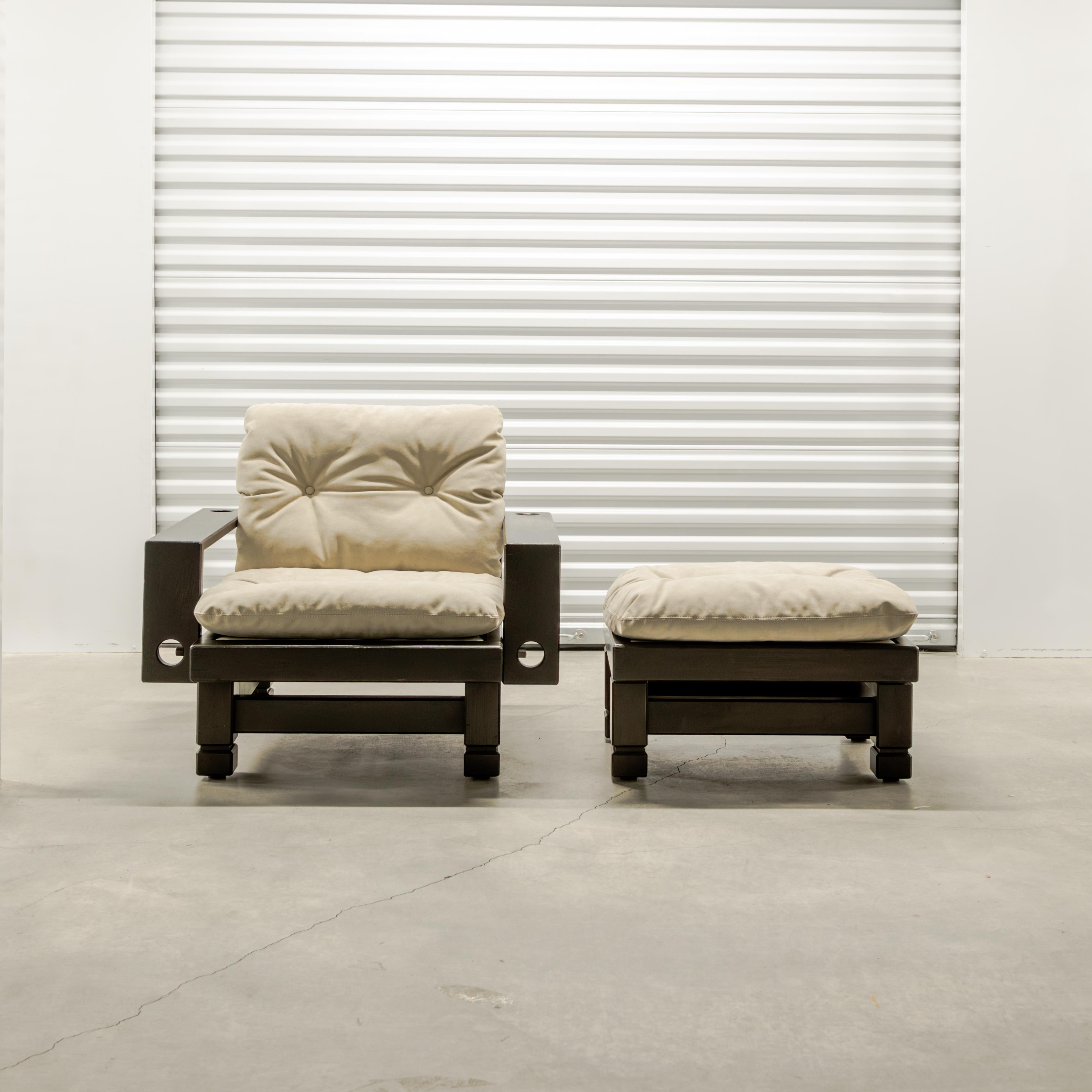 Klaus Rausch  Chaise longue + Ottoman en vente 1
