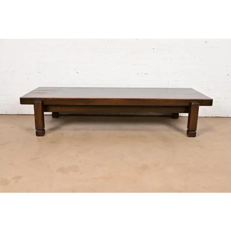 Mesa de centro geométrica brutalista de mediados de siglo de Klaus Rausch, años 60 en venta 3