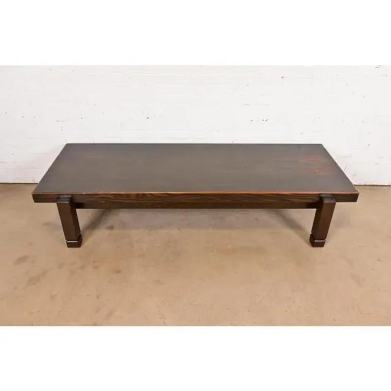 Mesa de centro geométrica brutalista de mediados de siglo de Klaus Rausch, años 60 Alemán en venta