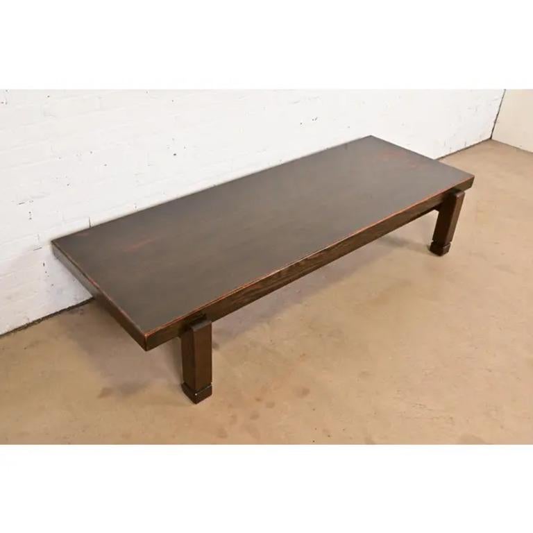 Mesa de centro geométrica brutalista de mediados de siglo de Klaus Rausch, años 60 en Bueno estado para la venta en South Bend, IN