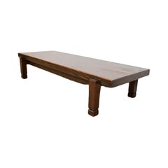 Table basse géométrique brutaliste du milieu du siècle de Klaus Rausch, années 1960