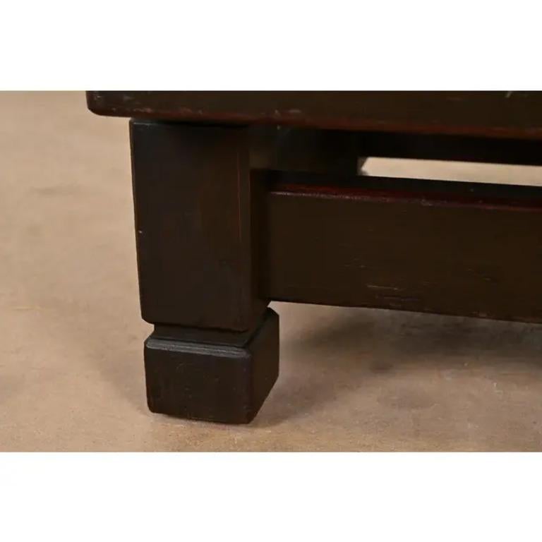 Chaise longue et ottoman géométriques brutalistes du milieu du siècle de Klaus Rausch, années 1960 en vente 4