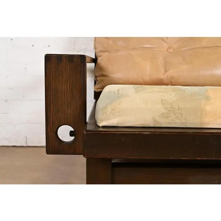 Klaus Rausch Mid-Century Brutalist Geometric Loveseat, 1960s For Sale 2