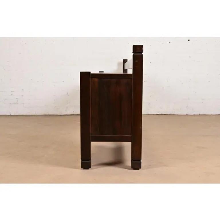 Mesa Consola Monumental Geométrica Brutalista de Mitad de Siglo Klaus Rausch, Años 60 en venta 4