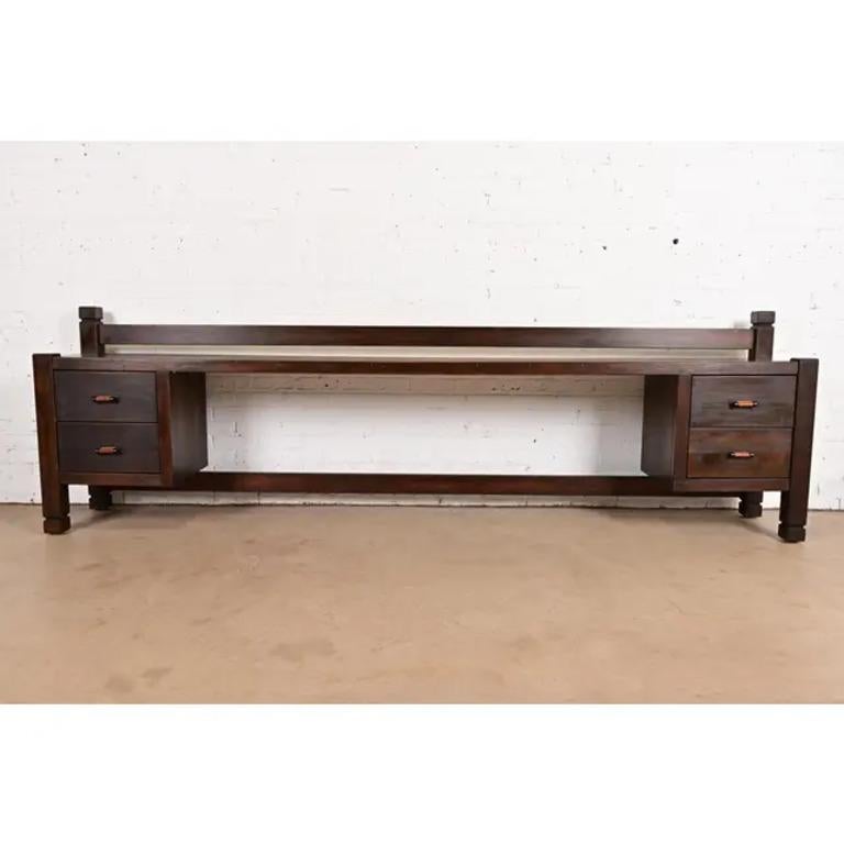 Mesa Consola Monumental Geométrica Brutalista de Mitad de Siglo Klaus Rausch, Años 60 Moderno de mediados de siglo en venta