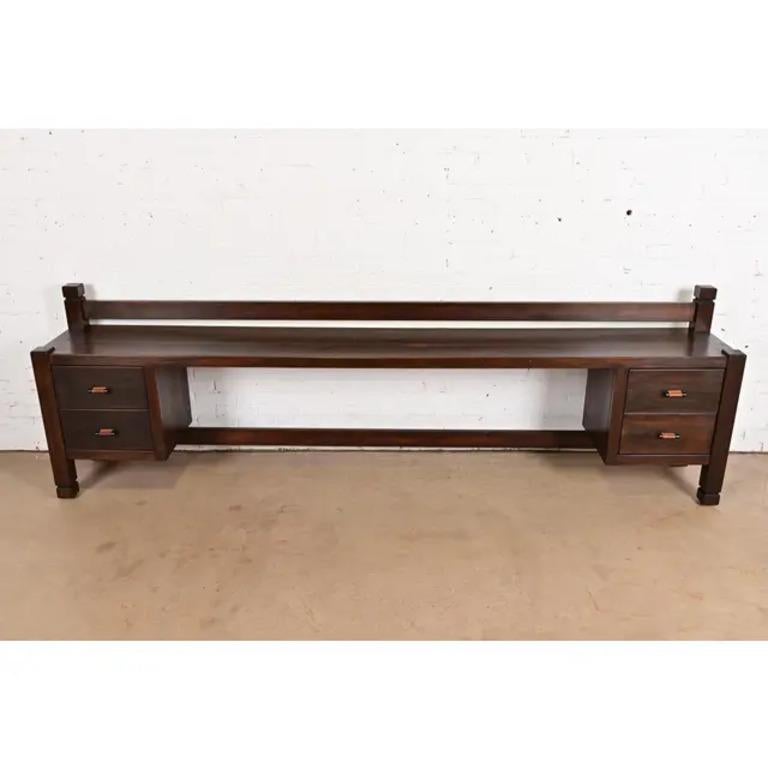 Mesa Consola Monumental Geométrica Brutalista de Mitad de Siglo Klaus Rausch, Años 60 Alemán en venta