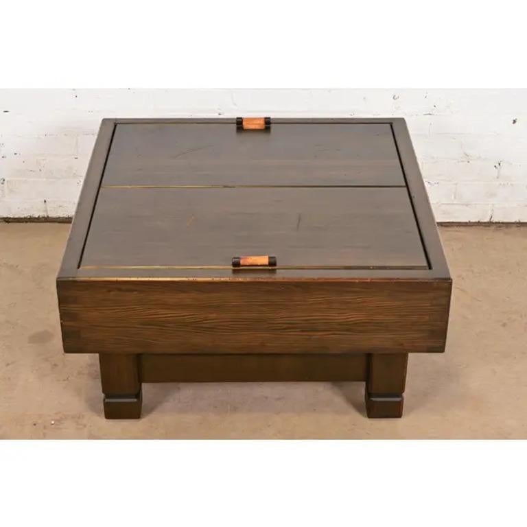 Mesa de centro de almacenamiento geométrica Brutalista de mediados de siglo de Klaus Rausch, años 60 Moderno de mediados de siglo en venta