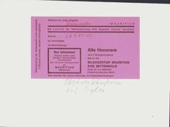 Ceylon - Happy Fruit Seller 1963 - Original Vintage By - Schwarz-Weiß