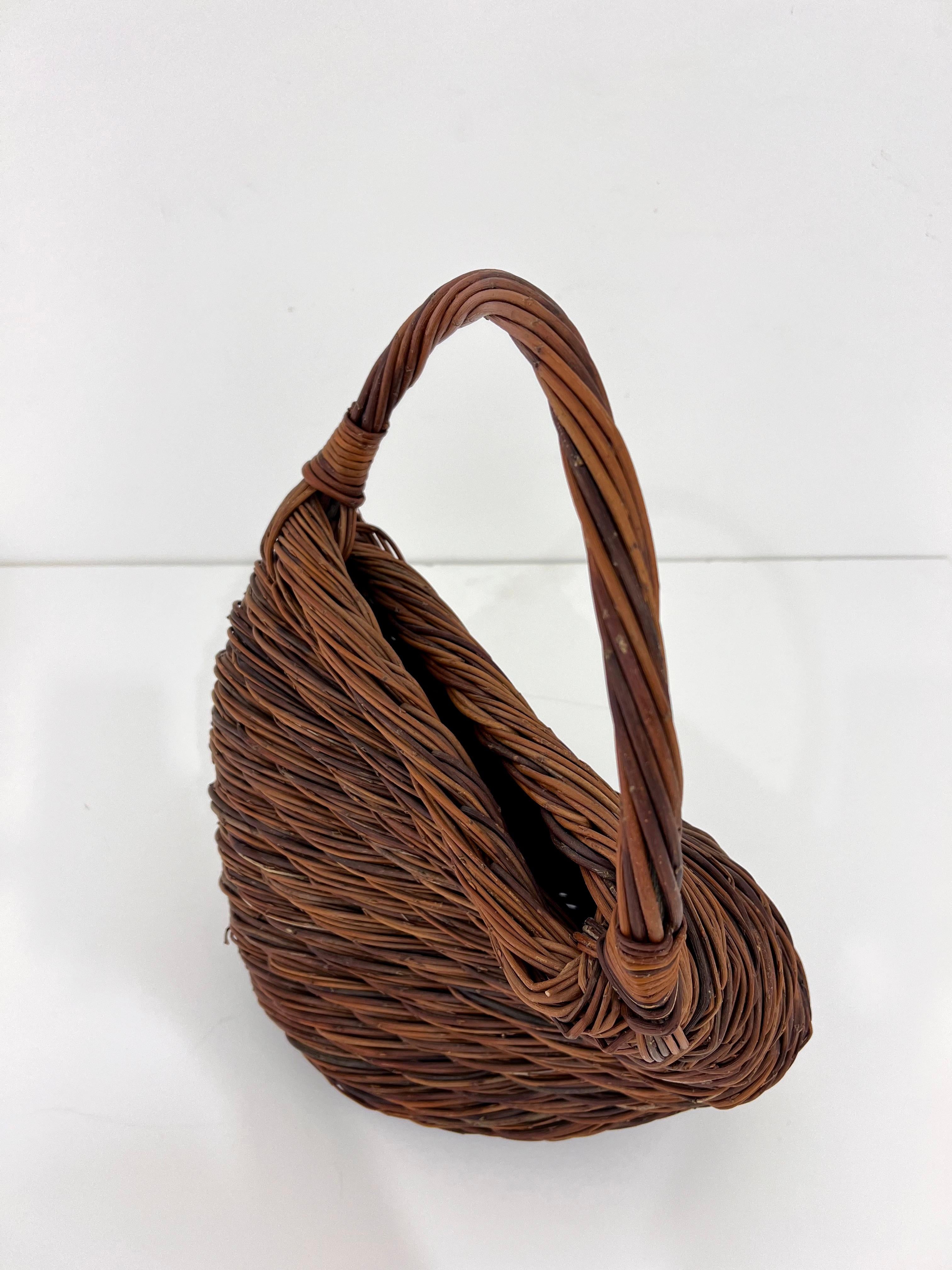 Panier sculptural en roseau de Klaus Titze en vente 4