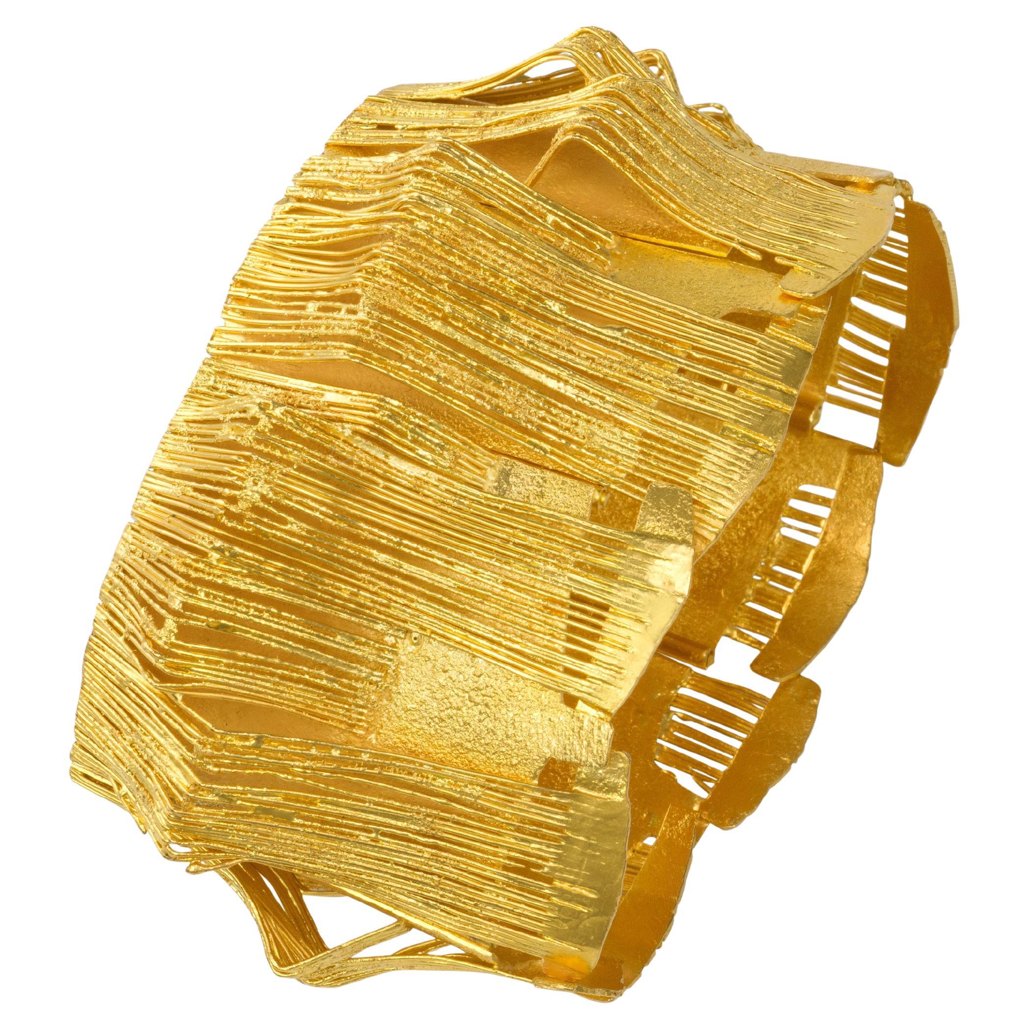 Bracciale in oro 21K di Klaus Ullrich, 1960 ca. in vendita
