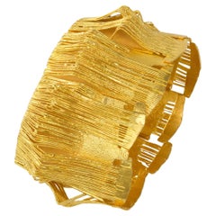Brazalete de oro de 21 quilates de Klaus Ullrich, c. 1960