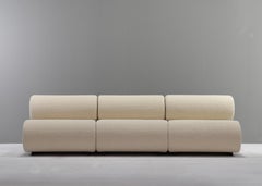 Klaus Uredat ‘Corbi’ Sofa for COR, Germany – 1969 in New Bouclé Upholstery