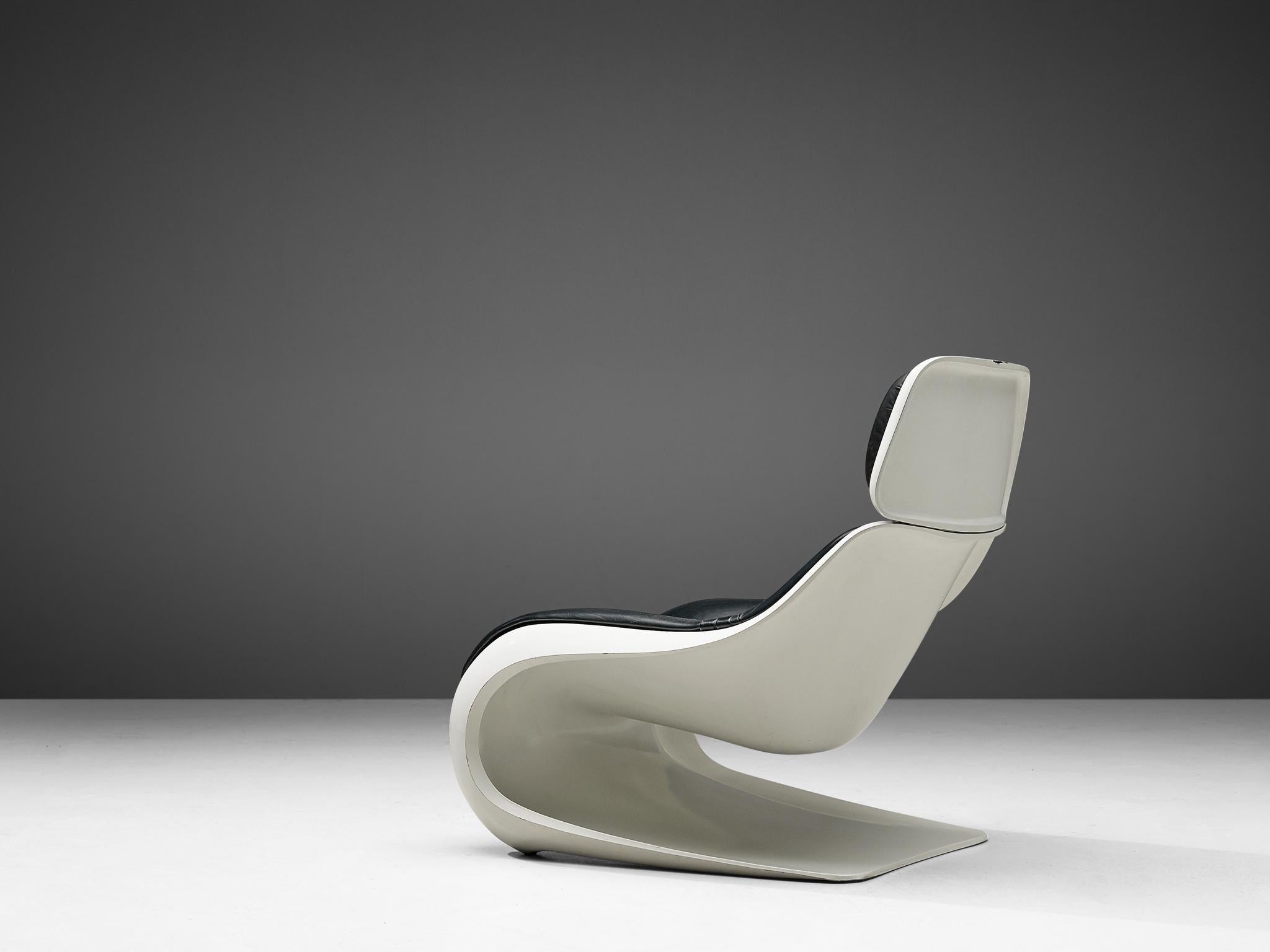 Allemand La chaise longue sculpturale Targa de Klaus Uredat en vente