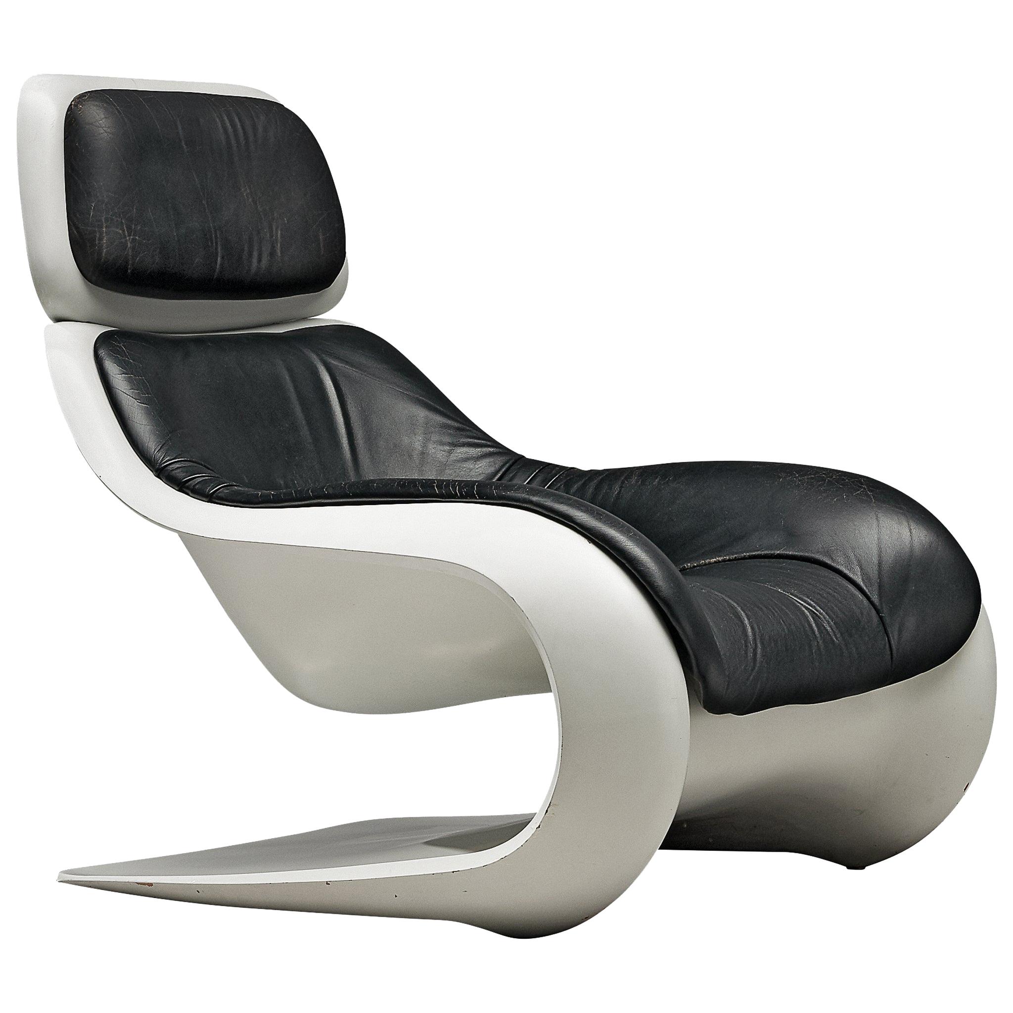 Klaus Uredat Sculptural 'Targa' Lounge Chair