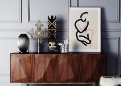 Klaylife Barrel, Ombre Handmade Clay Beaded Table Lamp