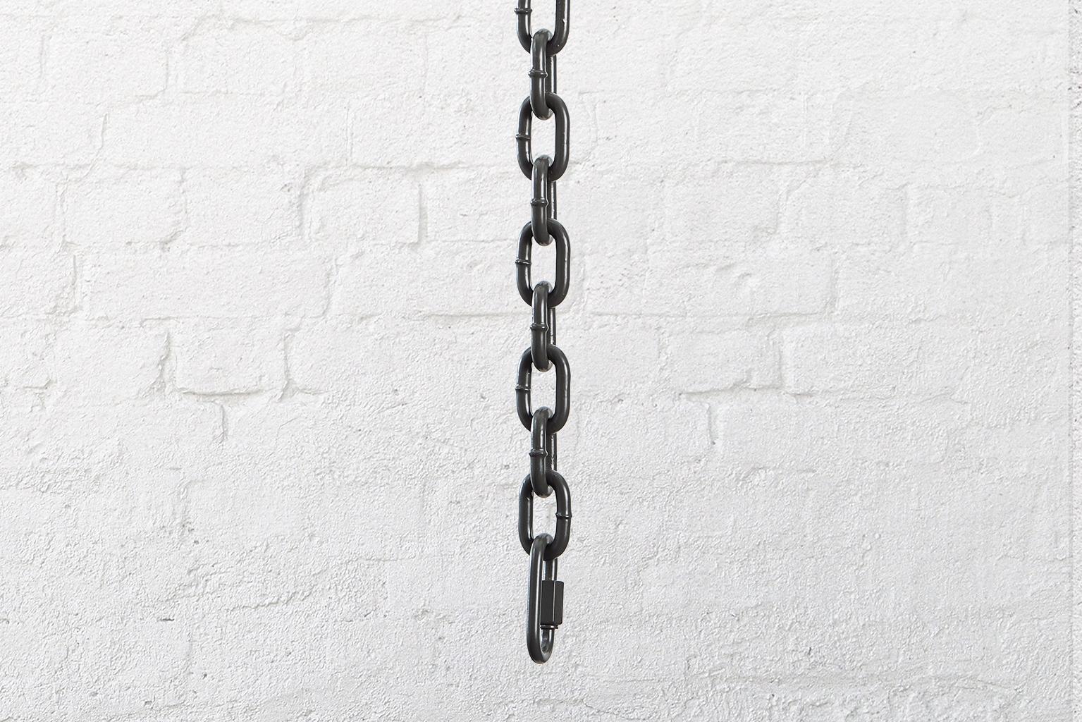 South African Klaylife Handmade Clay Beaded Macrame Chandelier or Hanging Light, 21st Century