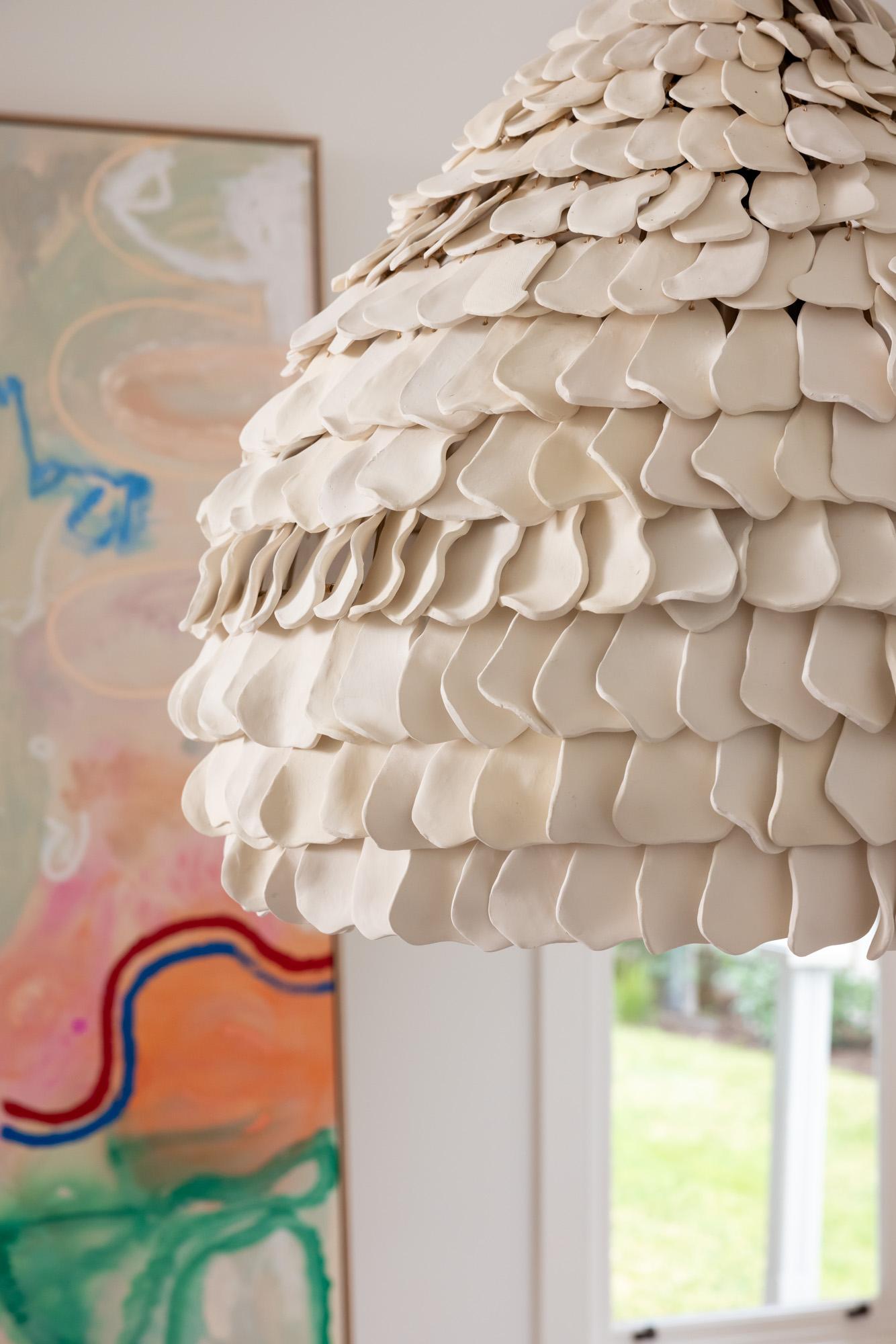 petal pendant light