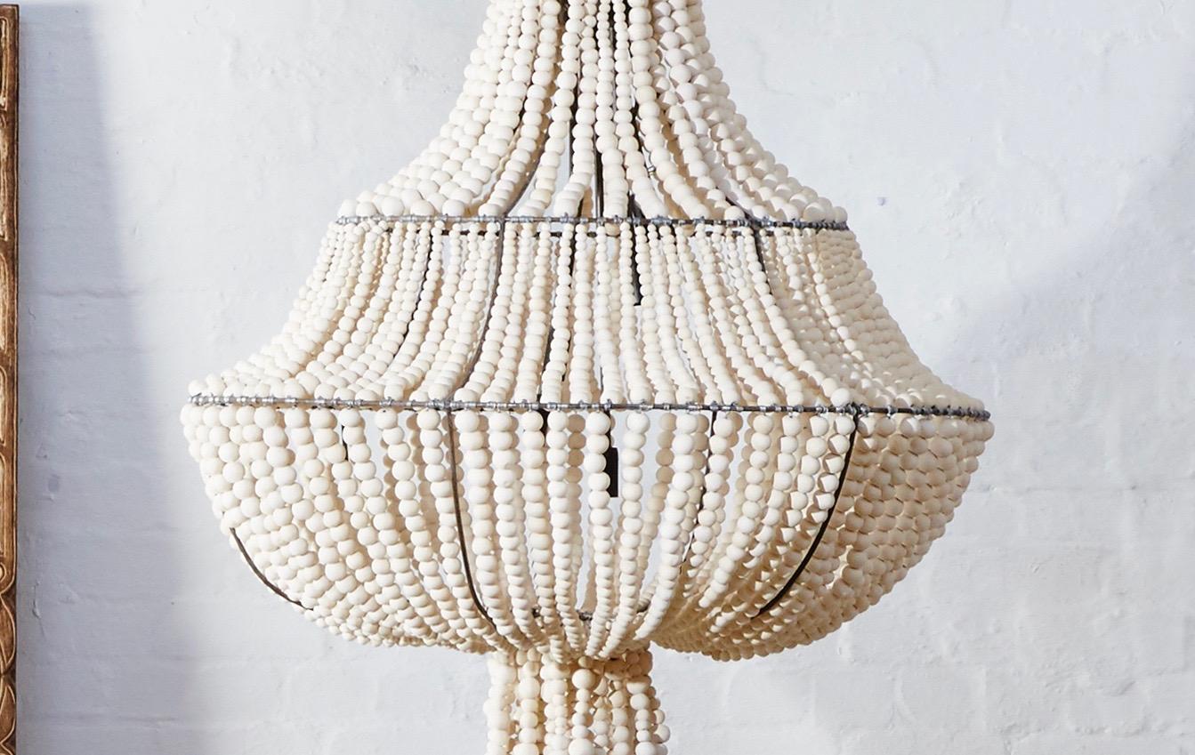 clay chandelier