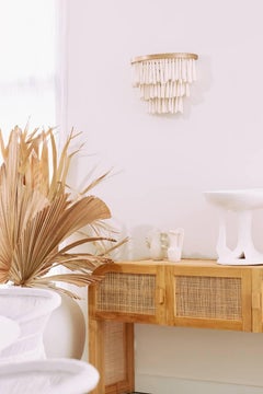 Klaylife Valentine, Clay Beaded Wall Sconce, 21st Century