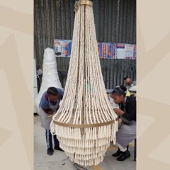 Klaylife XL Valentine, Lámpara de araña/colgante de cuentas de arcilla, Siglo XXI