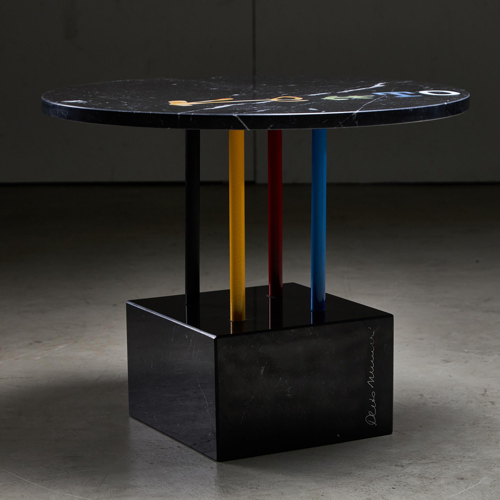 italien Table bassekleETO par Cleto Munari, années 2000 en vente