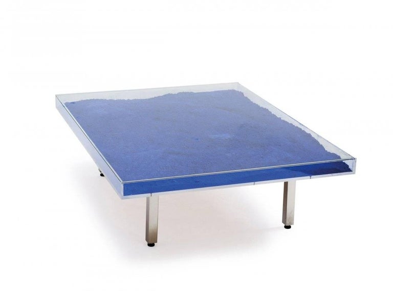 Klein Blue Table by Yves Klein In Excellent Condition In London, GB