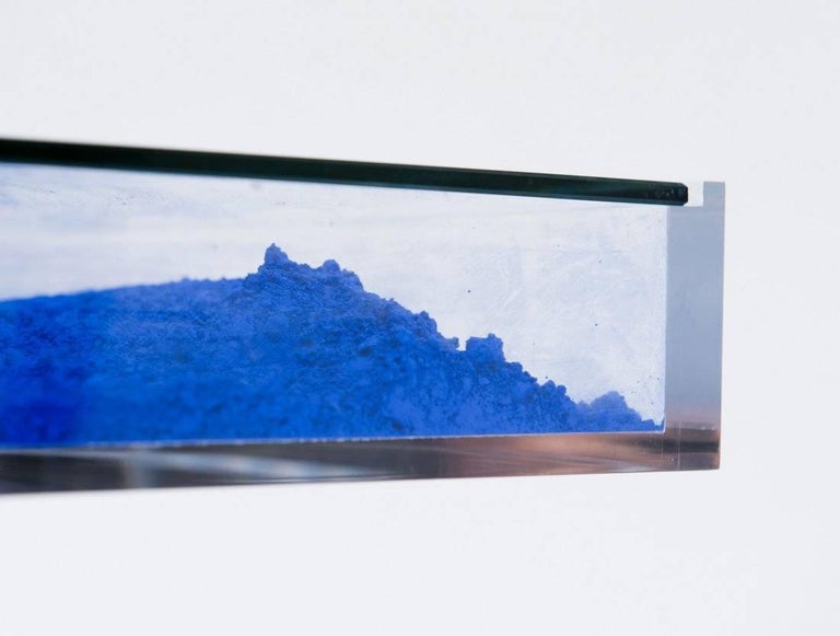 20th Century Klein Blue Table by Yves Klein