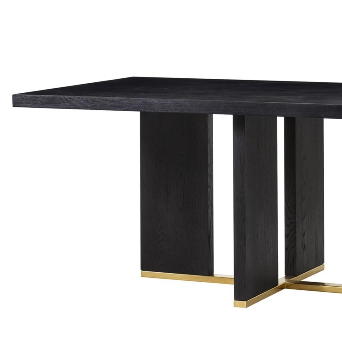 English Klein Dining Table in Solid Poplar Wood