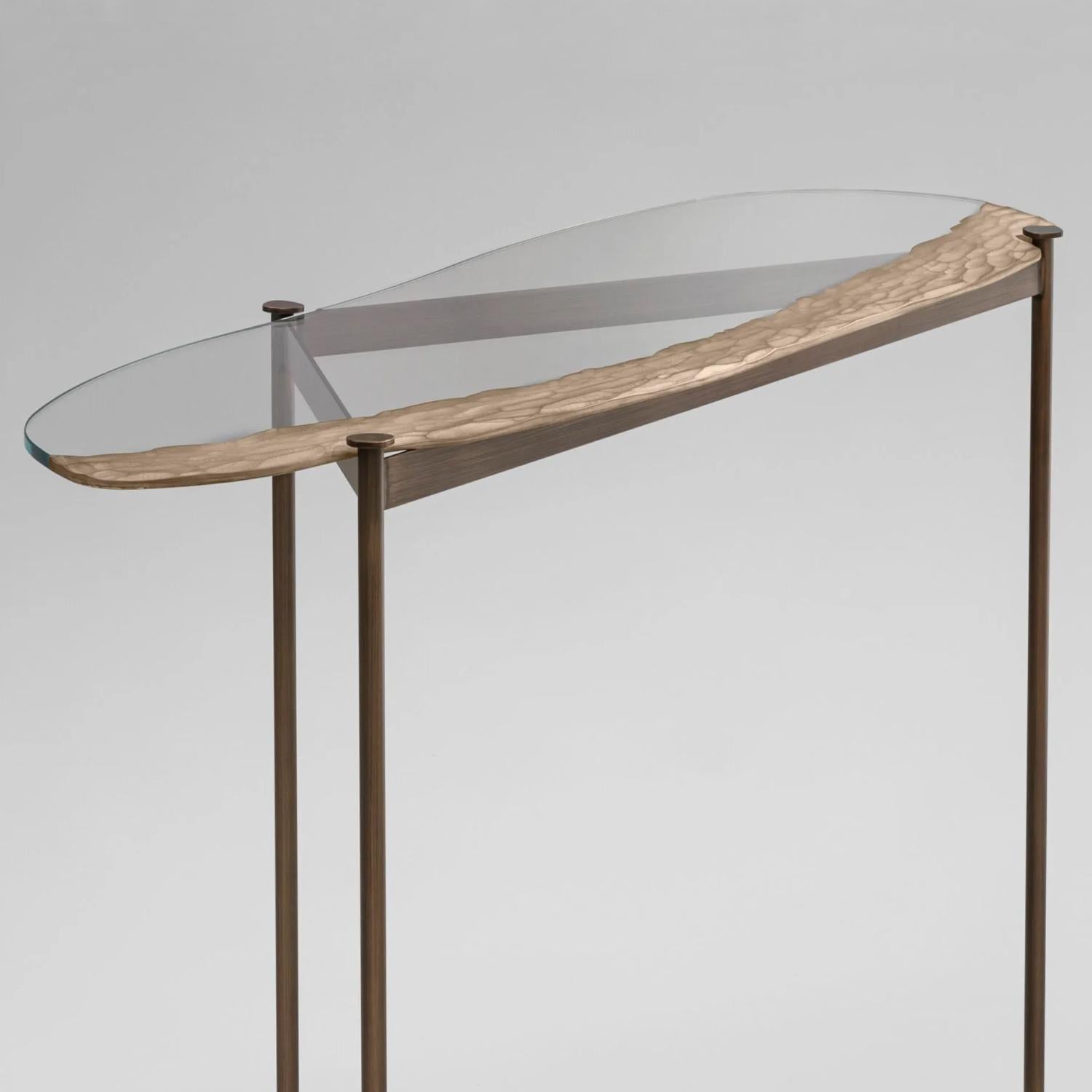 Brossé Table console Kleo en vente