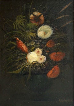 Bouquet en basse lumière
