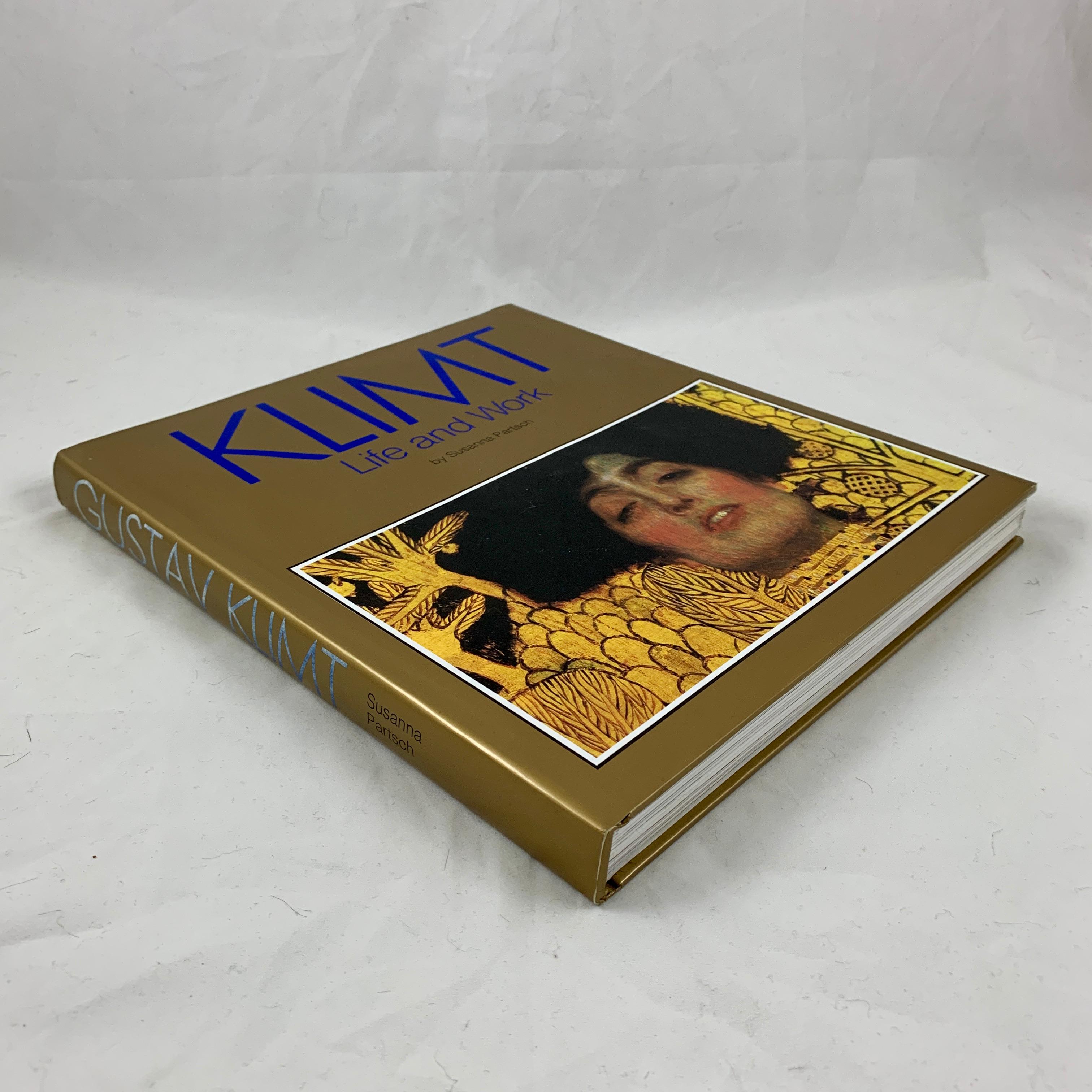 Contemporary Klimt Life and & Work Art Book by Susanna Partsch, 1st Edition, 2002