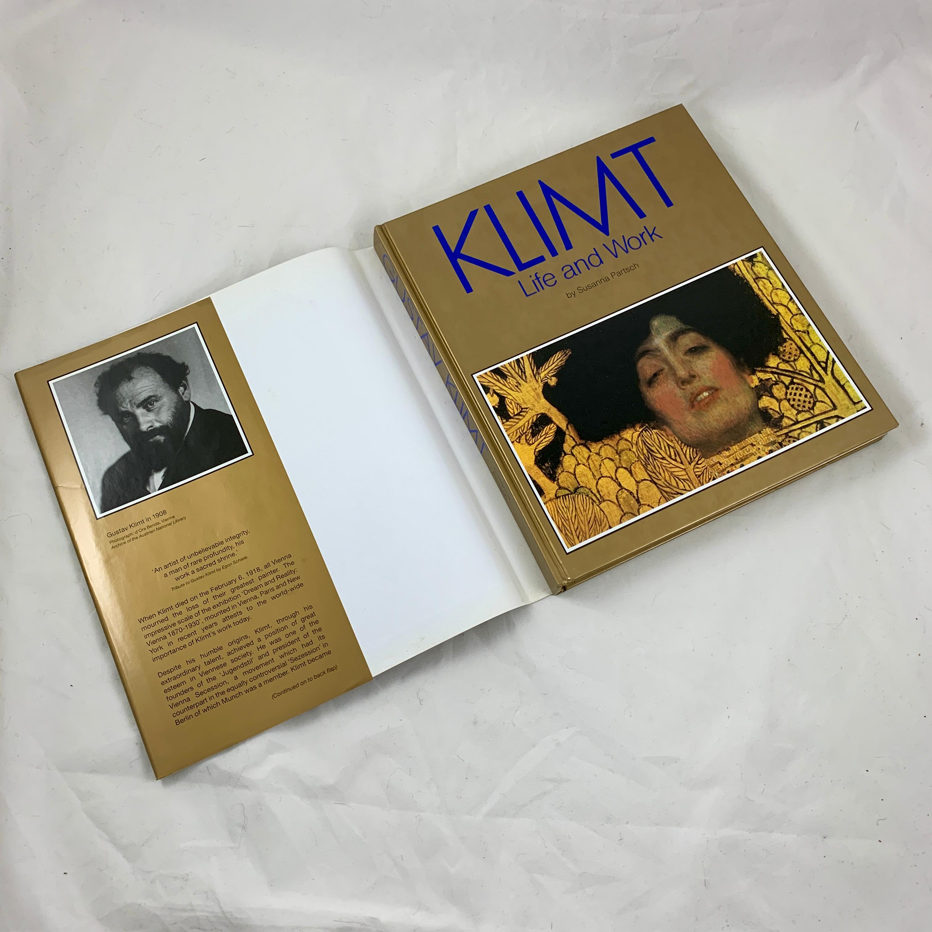 Paper Klimt Life and & Work Art Book by Susanna Partsch, 1st Edition, 2002