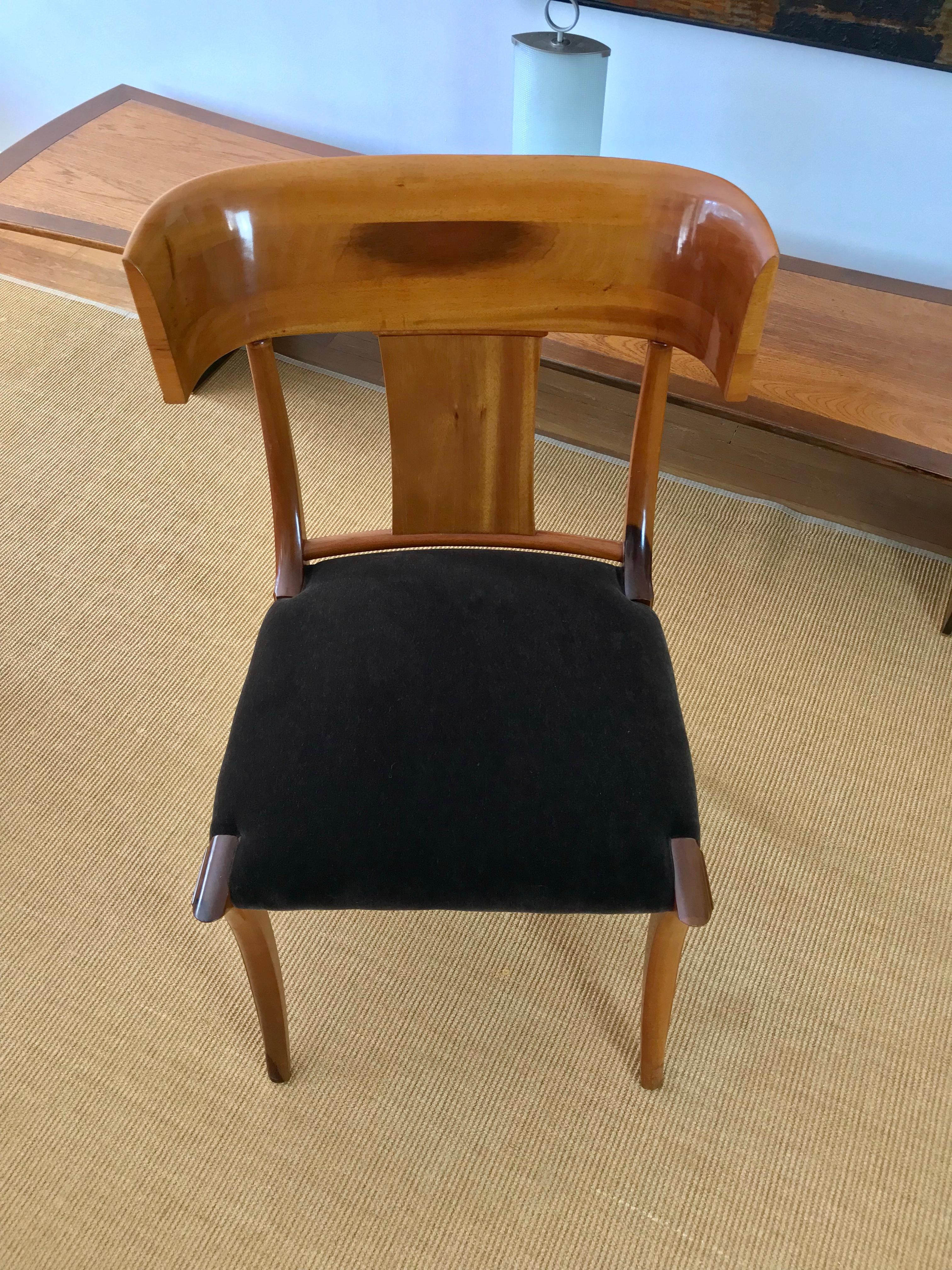 Mid-20th Century Klismos Athens Chair, Glenn of California, Designed by Stewart MacDougall