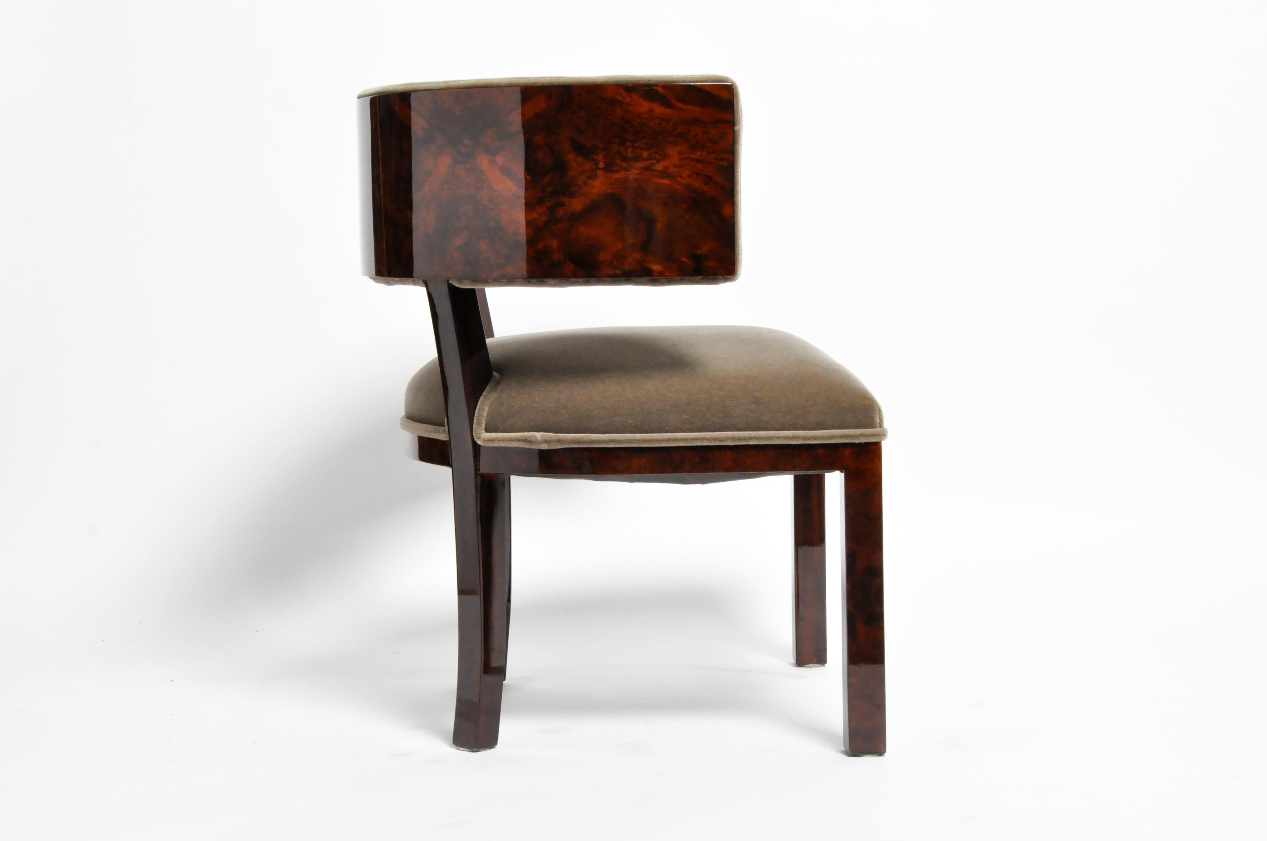 Art Deco Klismos Chair
