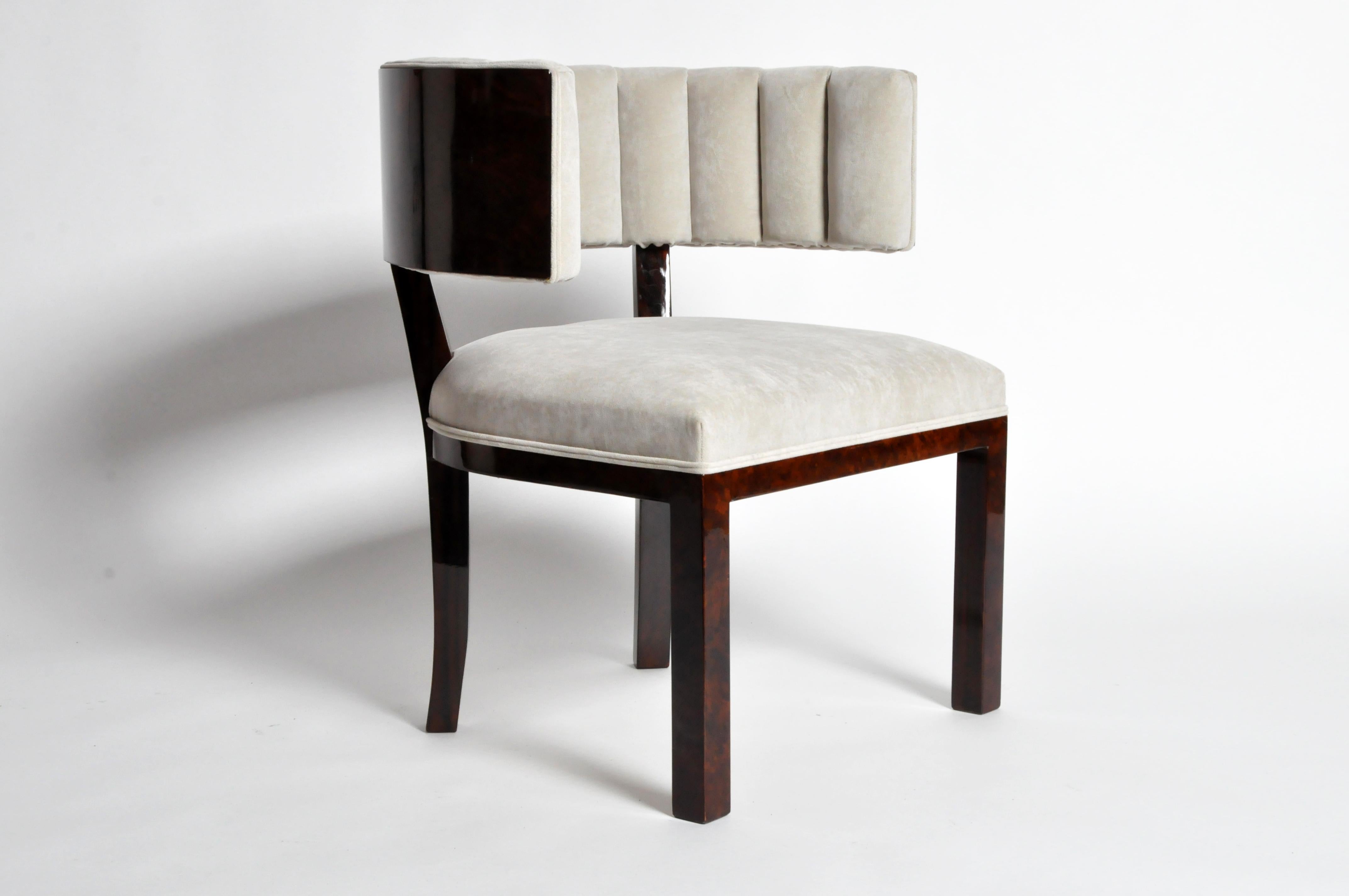 Upholstery Klismos Chair