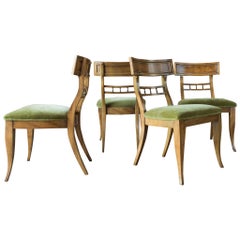 Klismos Chairs, Set of 4